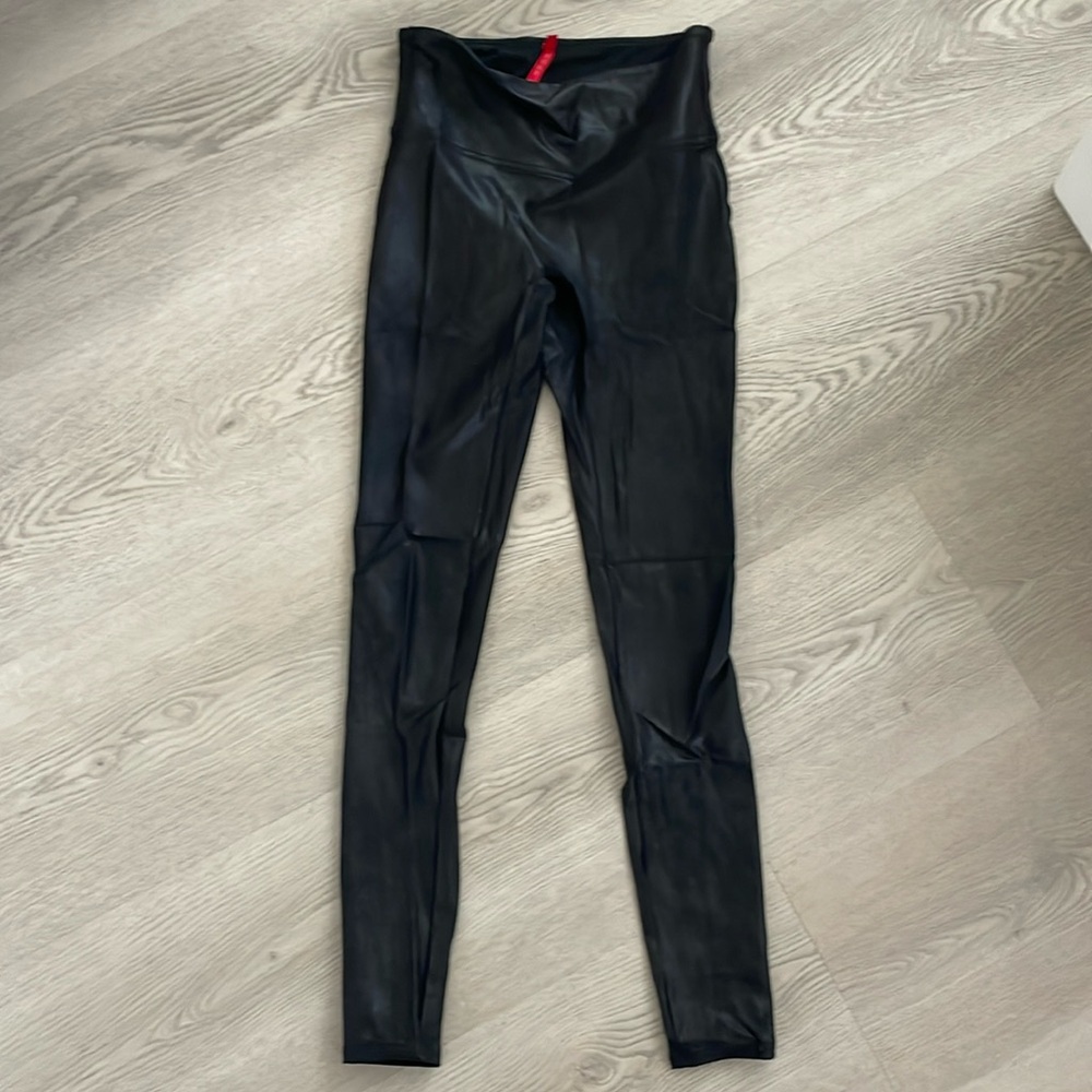 Spanx Faux Leather Leggings